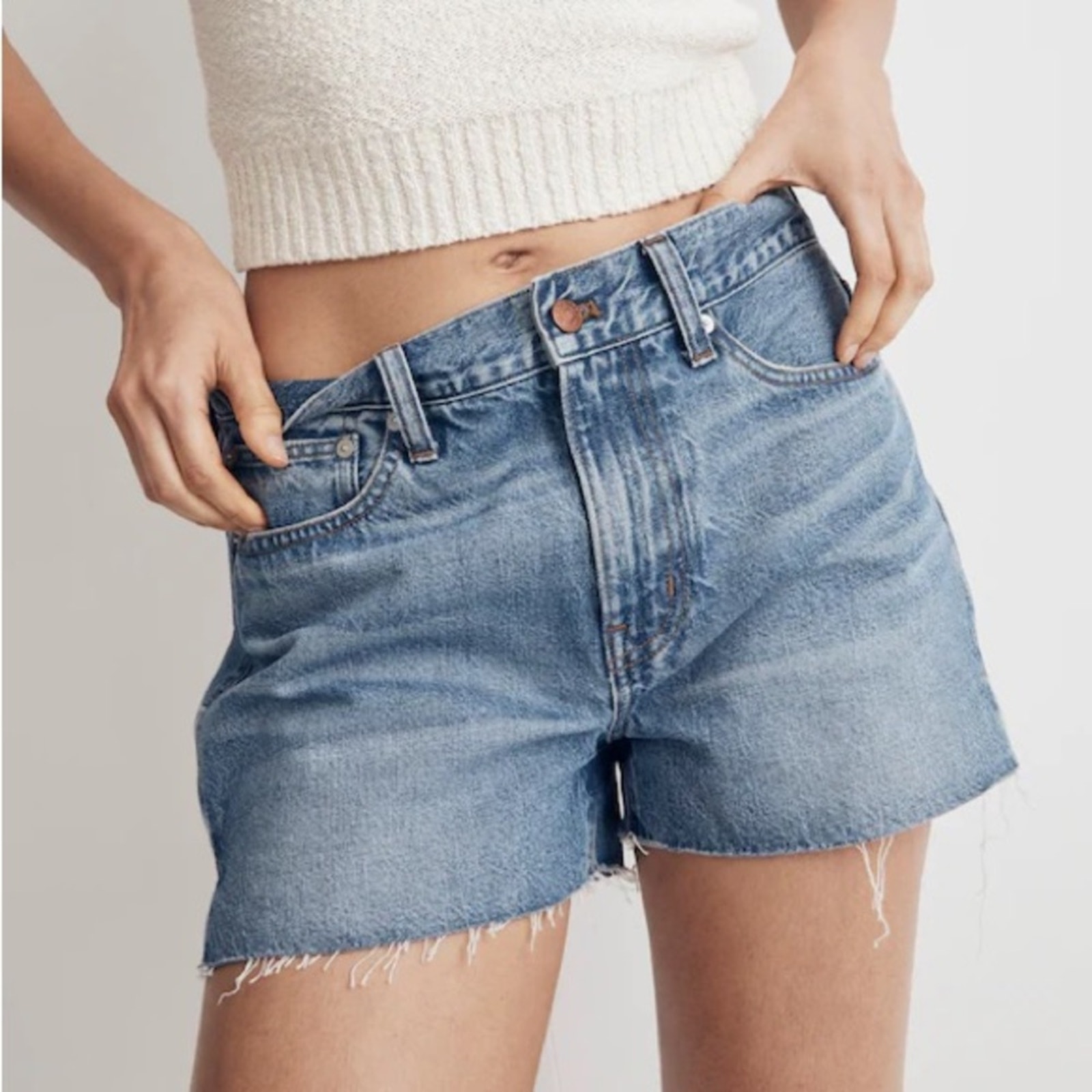 Madewell Relaxed Denim Shorts 25